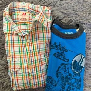 Set of 2  Boys Shirts - Areropostales:Crewcuts